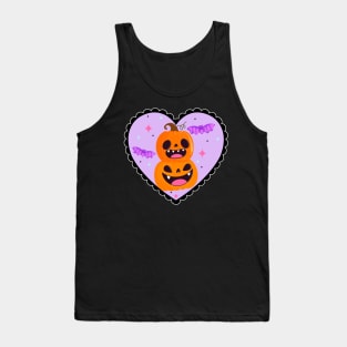 Pastel Pumpkins Tank Top